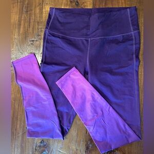 Athleta Women’s purple hombre leggings